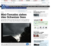 Bild zum Artikel: Regen und Gewitter: Neue Unwetter drohen der Schweiz