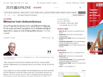 Bild zum Artikel: Gaza-Offensive: 
			  Mitleid ist kein Antisemitismus