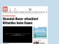 Bild zum Artikel: Fast-Prügelei mit Briggs - Skandal-Boxer attackiert Klitschko beim Essen