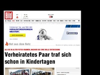 Bild zum Artikel: Fotoüberraschung - Paar traf sich schon in Kindertagen