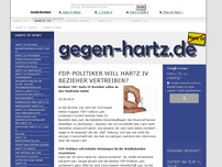 Bild zum Artikel: FDP-Politiker will Hartz IV Bezieher vertreiben?