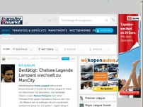 Bild zum Artikel: Bestätigt: Chelsea-Legende Lampard wechselt zu ManCity
