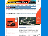 Bild zum Artikel: Deutscher Raser im Aargau: Schweizer Polizei zieht Mercedes ein