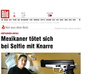 Bild zum Artikel: Kopfschuss-Unfall - Mexikaner tötet sich bei Selfie mit Pistole