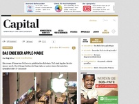 Bild zum Artikel: Das Ende der Apple-Magie