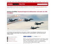 Bild zum Artikel: Ukraine-Konflikt: Russland beginnt Großmanöver mit mehr als 100 Kampfjets