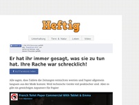 Bild zum Artikel: Er hat ihr immer gesagt, was sie zu tun hat. Ihre Rache war schrecklich!