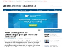Bild zum Artikel: Polen verlangt von EU Entschädigung wegen Russland-Sanktionen