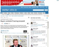 Bild zum Artikel: Bayern verbietet Fracking komplett