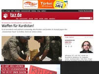 Bild zum Artikel: Dschihadisten und Kurden: Waffen für Kurdistan!
