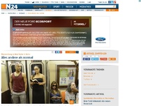 Bild zum Artikel: Überraschung in New Yorker U-Bahn - 
Alles andere als normal
