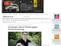 Bild zum Artikel: Post-Werbesendung 'Einkauf aktuell': 18-Jähriger startet Petition gegen Plastikverpackung