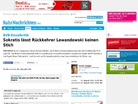 Bild zum Artikel: Sokratis lässt Rückkehrer Lewandowski keinen Stich
