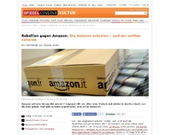 Bild zum Artikel: Rebellion gegen Amazon: Die Autoren schreien - und wir sollten zuhören