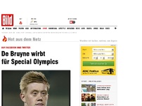 Bild zum Artikel: Foto-Aktion - De Bruyne wirbt für Special Olympics