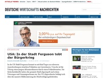 Bild zum Artikel: USA: In der Stadt Ferguson tobt der Bürgerkrieg