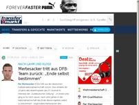 Bild zum Artikel: Mertesacker tritt aus DFB-Team zurück: „Ende selbst bestimmen“