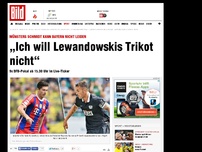 Bild zum Artikel: Münsters Schmidt - „Ich will Lewandowskis Trikot nicht“
