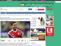 Bild zum Artikel: Mario Götze ist der wertvollste deutsche Fußballer