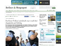 Bild zum Artikel: Strategiepapier: Berliner Polizei ermittelt nur noch bei Aussicht auf Erfolg