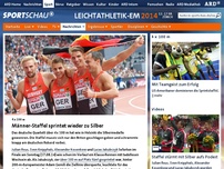 Bild zum Artikel: 4 x 100 m: Männer-Staffel greift nach einer Medaille
