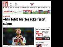 Bild zum Artikel: ZDF-Büchler - »Mir fehlt Mertesacker jetzt schon