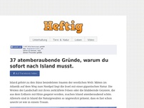 Bild zum Artikel: 37 atemberaubende Gründe, warum du sofort nach Island musst.