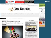 Bild zum Artikel: [Satire] Satirische Satireartikel dank 'Satire'-Kennzeichnung leicht als Satire zu erkennen