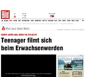 Bild zum Artikel: Im Zeitraffer - Junge filmt sich beim Erwachsenwerden