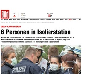 Bild zum Artikel: Verdachtsfall in Jobcenter - Ebola-Alarm in der Hauptstadt