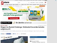 Bild zum Artikel: Neues vom 'Postillon': Wegen Ice Bucket Challenge: Weltweite Eisvorräte beinahe aufgebraucht