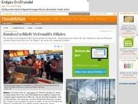Bild zum Artikel: „Hygieneverstöße“: Russland schließt McDonald's-Filialen