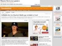 Bild zum Artikel: Corey Griffin ist tot: Erfinder der Ice Bucket Challenge ertrinkt in Pool