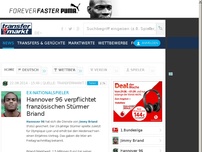 Bild zum Artikel: Hannover 96 verpflichtet französischen Stürmer Briand
