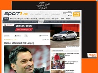 Bild zum Artikel: Heidel attackiert RB Leipzig