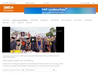 Bild zum Artikel: Stuttgart: 
                        
                        Demo gegen Gewalt und Vertreibung