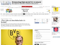Bild zum Artikel: BVB-Geschäftsführer Watzke im Gespräch:„Über vieles aus dem Süden lache ich herzhaft“