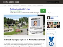 Bild zum Artikel: Im Urlaub abgängig: Faymann in Minimundus vermisst