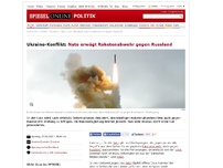 Bild zum Artikel: Ukraine-Konflikt: Nato erwägt Raketenabwehr gegen Russland