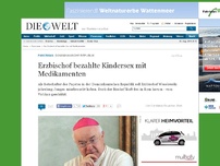 Bild zum Artikel: Dominikanische Republik: Erzbischof bezahlte Kindersex mit Medikamenten