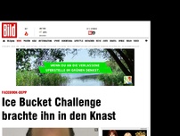 Bild zum Artikel: Facebook-Depp - Im Knast dank Ice Bucket Challenge