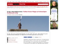 Bild zum Artikel: Krieg in Nordafghanistan: Taliban hissen Flagge auf ehemaligem Bundeswehrcamp