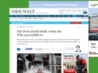 Bild zum Artikel: 'Wiltons Welt': Das Netz merkt nicht, wenn ein Witz auserzählt ist