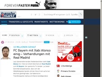 Bild zum Artikel: FC Bayern mit Xabi Alonso einig – Verhandlungen mit Real Madrid