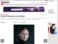 Bild zum Artikel: Eine Krankheit in Bildern: Wie sich Depressionen anfühlen