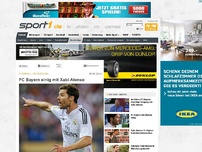 Bild zum Artikel: FC Bayern einig mit Xabi Alonso