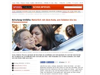Bild zum Artikel: Schulweg-Unfälle: Natürlich mit dem Auto, am liebsten bis ins Klassenzimmer