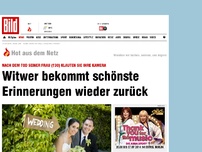 Bild zum Artikel: Witwer bekommt schönste Fotos zurück