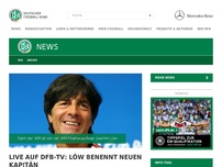 Bild zum Artikel: Löw benennt seinen neuen Kapitän am Dienstag