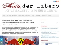 Bild zum Artikel: Hammer-Deal! Red Bull übernimmt Borussia Dortmund für 900 Mio. Euro